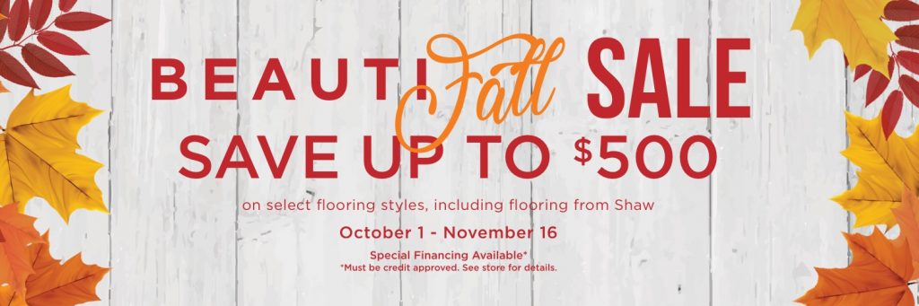 BeautiFALL Sale | Carpet Advantage